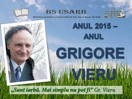 Foto expoziţie on-line: Anul 2015 – Anul Grigore Vieru