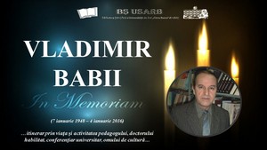 Foto expoziţie on-line: Vladimir Babii : In memoriam (7 ian. 1948 – 4 ian. 2016)
