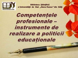 Foto expoziţie on-line: Competenţele profesionale – instrumente de realizare a politicii educaţionale