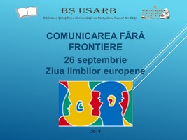 Foto expoziţie on-line: Comunicarea fără frontiere: 26 septembrie - Ziua limbilor europene