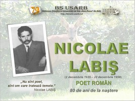 Foto expoziţie on-line: Nicolae Labiş (2 decembrie 1935 – 22 decembrie 1956) : Poet român : 80 de ani de la naştere