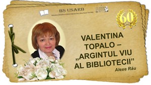 Foto expoziţie on-line: Valentina Topalo – „Argint viu al Bibliotecii” (Alexe Rău)